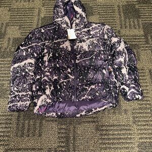 Nike ACG Purple and Black Puffer Jacket